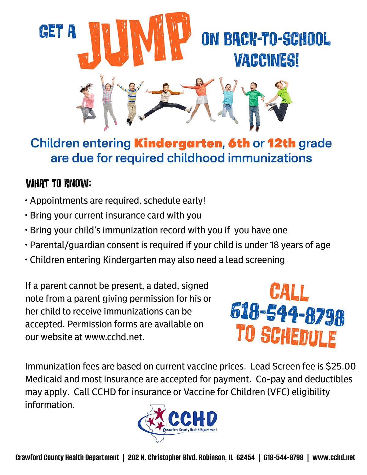 Back to School Vaccines